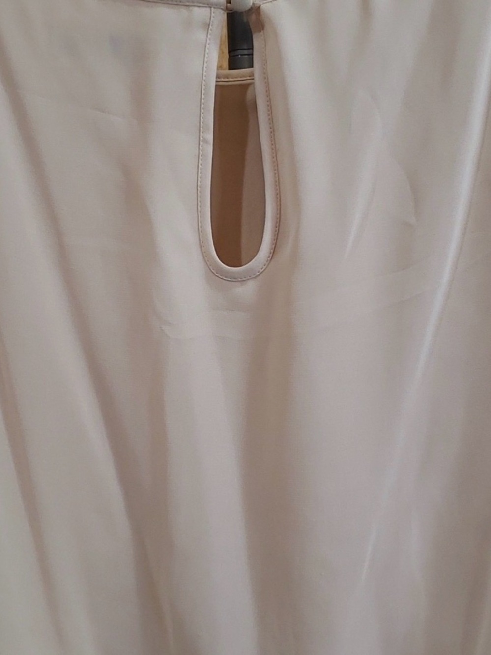 Aidan by Aidan Mattox Cream Blouse with Gold Sequin Mini Skirt - Picture 7 of 10